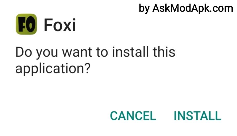Foxi MOD Apk - Installation
