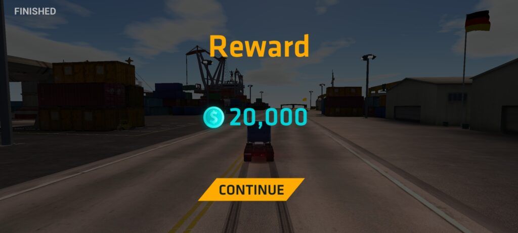 Truck Simulation: Ultimate MOD APK - Reward