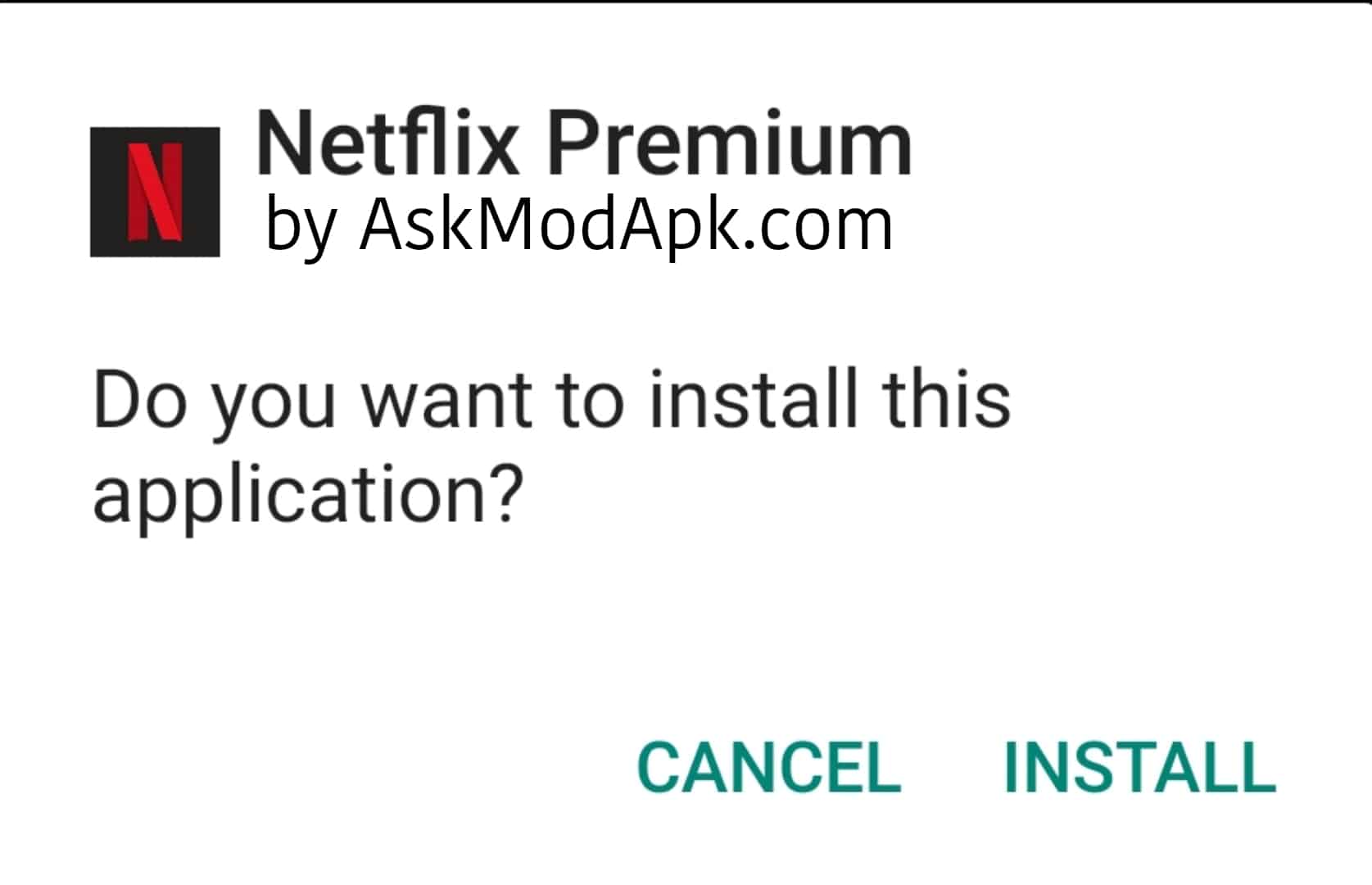 Netflix MOD Apk - Installation