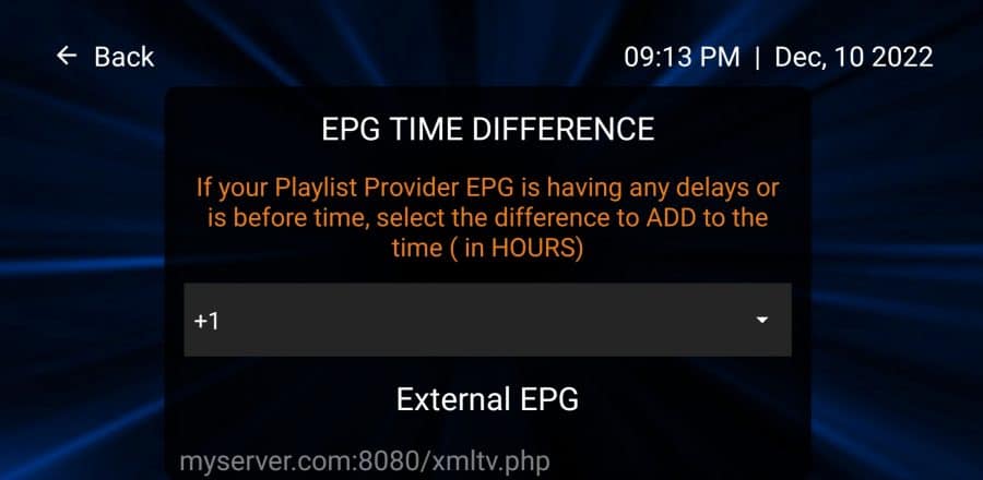 EPG On All IPTV Player Apk