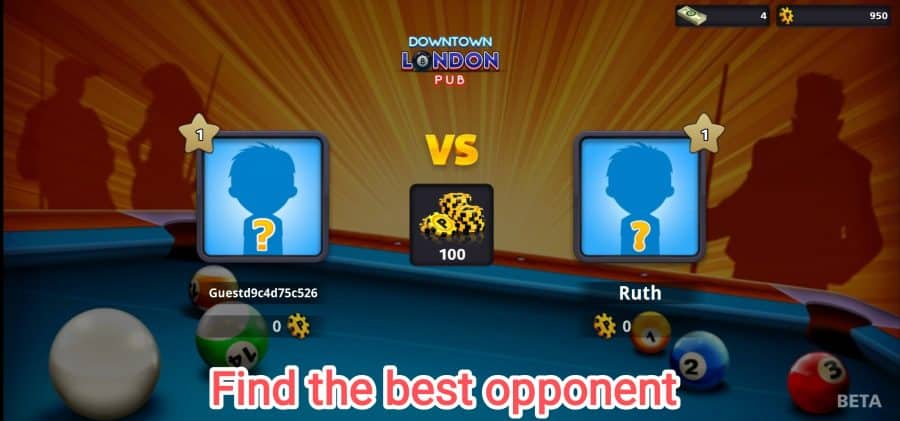 Find Opponents In 8 Balls Pool MOD Apk