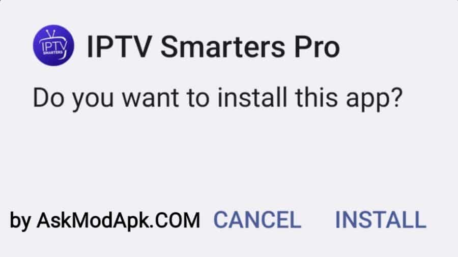 Install IPTV Smarters Apk