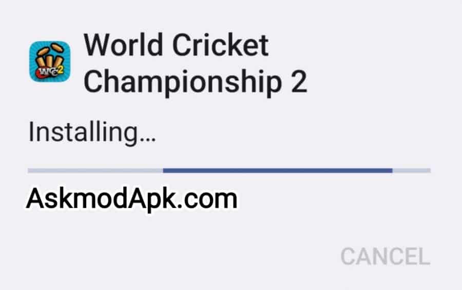Install World Cricket Championship 2