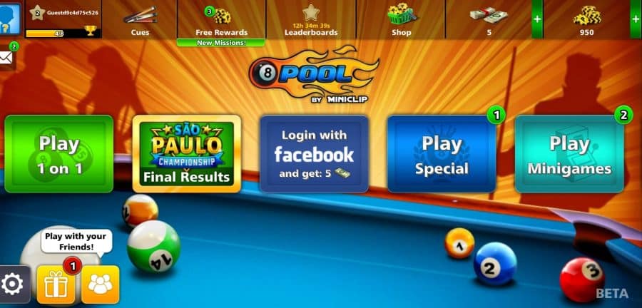 Playing Modes In 8 Balls Pool MOD Apk