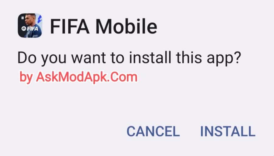 Install Fifa Mobile Mod Apk