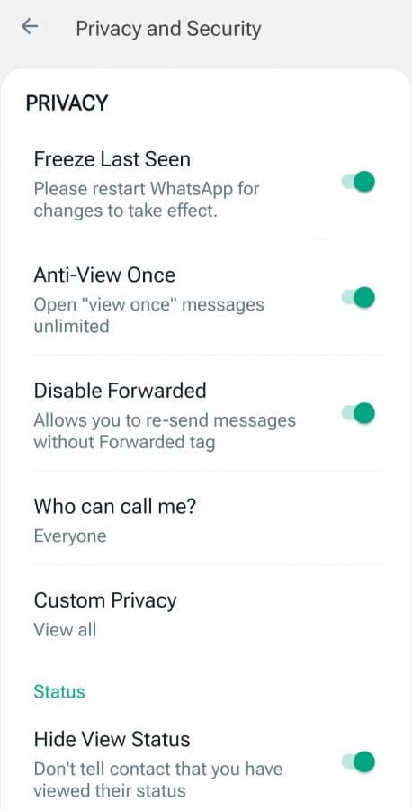 Increase Your Privacy With Aero WhatsApp